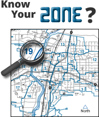 Know Your Zone - Click for Your Water Quality Data